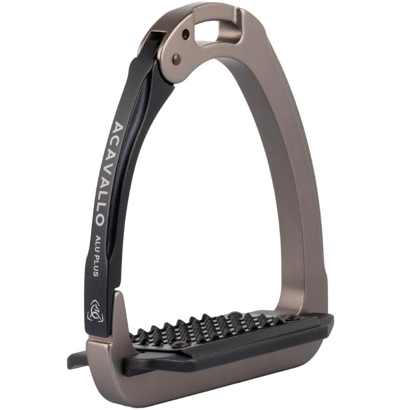 Steigbügel Arena Aluplus 2.0 Titanium/Black