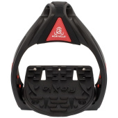Steigbügel Flexia Schwarz/Rot Steigbügel Flexia Schwarz/Rot