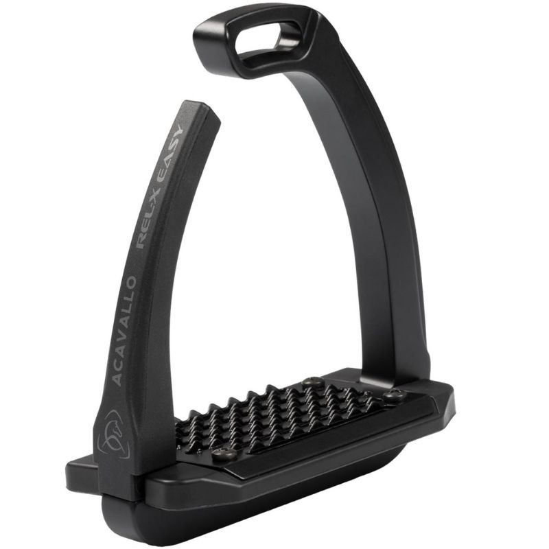 Steigbügel Kinder/Junior Rel-X Easy Total Black