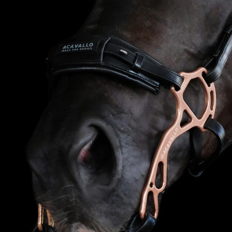Nasenriemen für Hackamore Alupro Schwarz