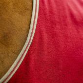Fleecedecke Amigo Cooler Rot/Beige Fleecedecke Amigo Cooler Rot/Beige