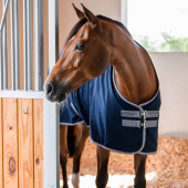 Stalldecke Amigo 0g Marine/Grau/Silber Stalldecke Amigo 0g Marine/Grau/Silber