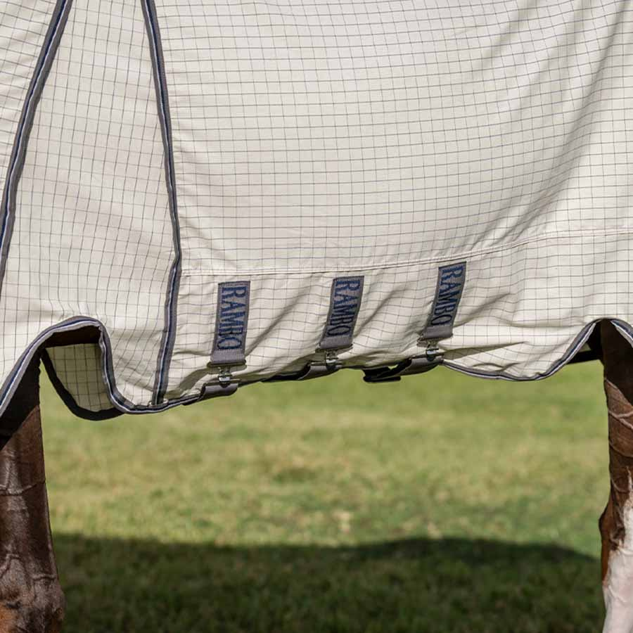 Sommerdecke Rambo Optimo Supreme Summer Plus Weiß/Marineblau/Grau