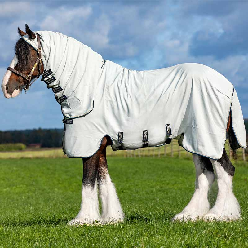 Fliegen- & Ekzemerdecke Rambo Hoody XL Hellgrün