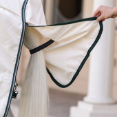 Fliegen- und Ekzemerdecke Rambo Hoody XL Beige/Grün/Silber Fliegen- und Ekzemerdecke Rambo Hoody XL Beige/Grün/Silber