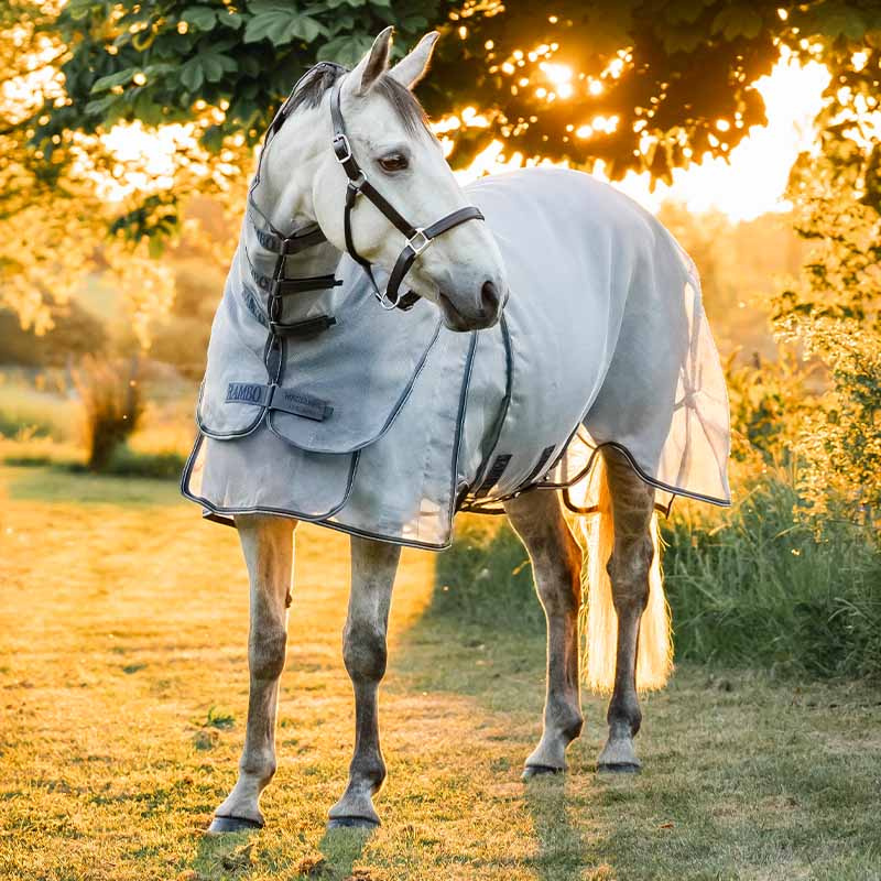 Fliegendecke Rambo Optimo Protector Plus Silber/Grau/Silber