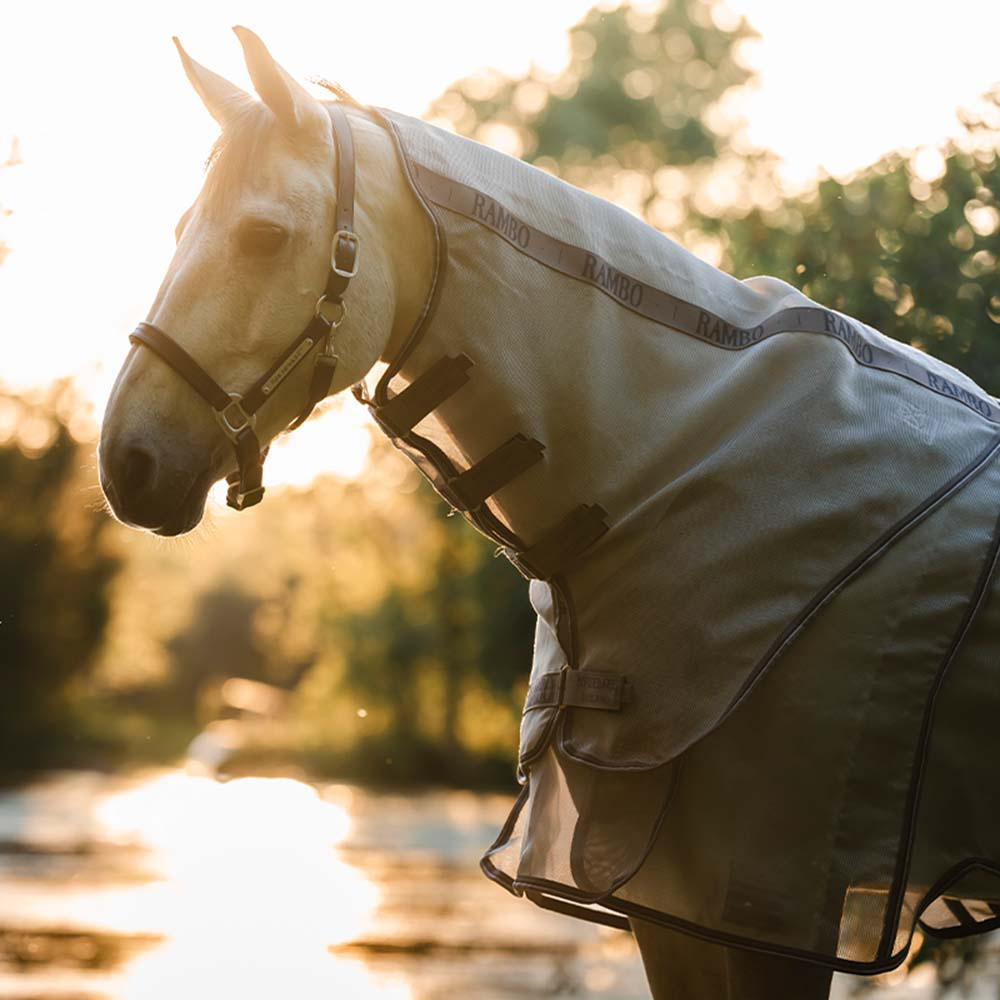 Fliegendecke Rambo Optimo Protector Plus Silber/Grau/Silber