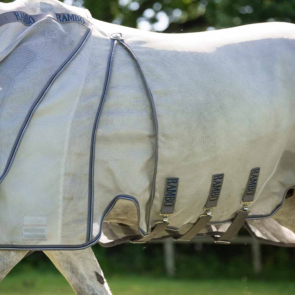 Fliegendecke Rambo Optimo Protector Plus Silber/Grau/Silber