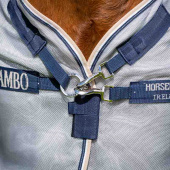 Fliegendecke mit Hals Rambo Protector Silber Fliegendecke mit Hals Rambo Protector Silber