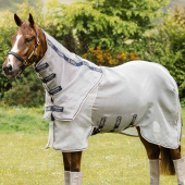 Fliegendecke mit Hals Rambo Protector Silber Fliegendecke mit Hals Rambo Protector Silber