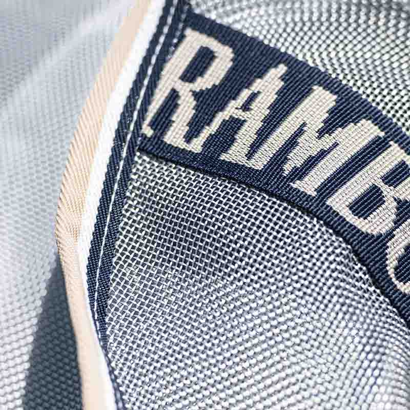 Fliegendecke mit Hals Rambo Protector Silber