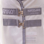 Fliegendecke Amigo Bug Rug Plus Pony Silber/Grau Fliegendecke Amigo Bug Rug Plus Pony Silber/Grau