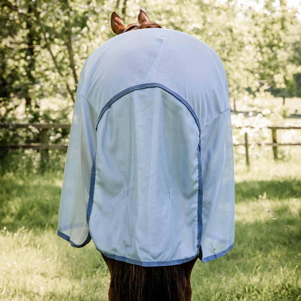 Fliegendecke Amigo Bug Rug Plus Hellblau/Blau/Silber