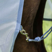 Fliegendecke Amigo Bug Rug Plus Hellblau/Blau/Silber Fliegendecke Amigo Bug Rug Plus Hellblau/Blau/Silber