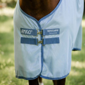 Fliegendecke Amigo Bug Rug Hellblau/Blau/Silber Fliegendecke Amigo Bug Rug Hellblau/Blau/Silber