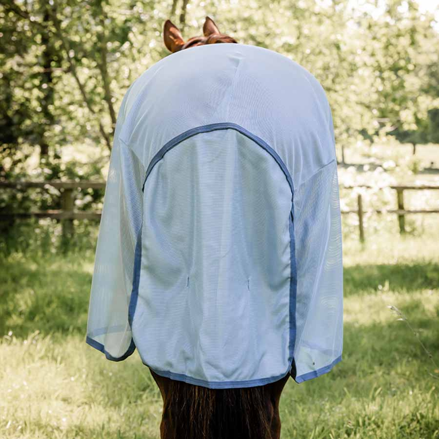 Fliegendecke Amigo Bug Rug Hellblau/Blau/Silber