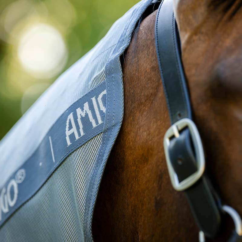 Fliegendecke Amigo Integrated Hellblau/Blau/Silber