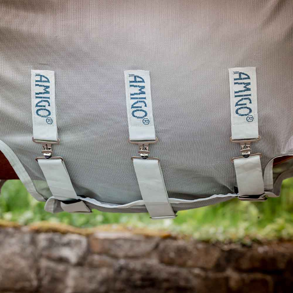 Fliegendecke Amigo AmEco Kombi Türkis/Grau