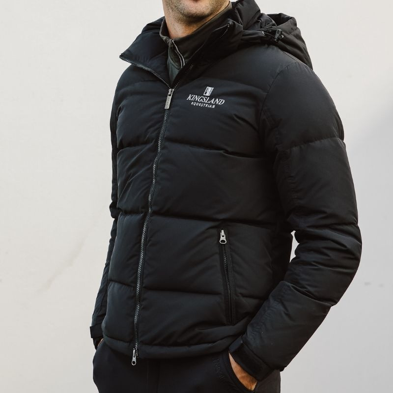 Reitjacke Classic Unisex Down Schwarz