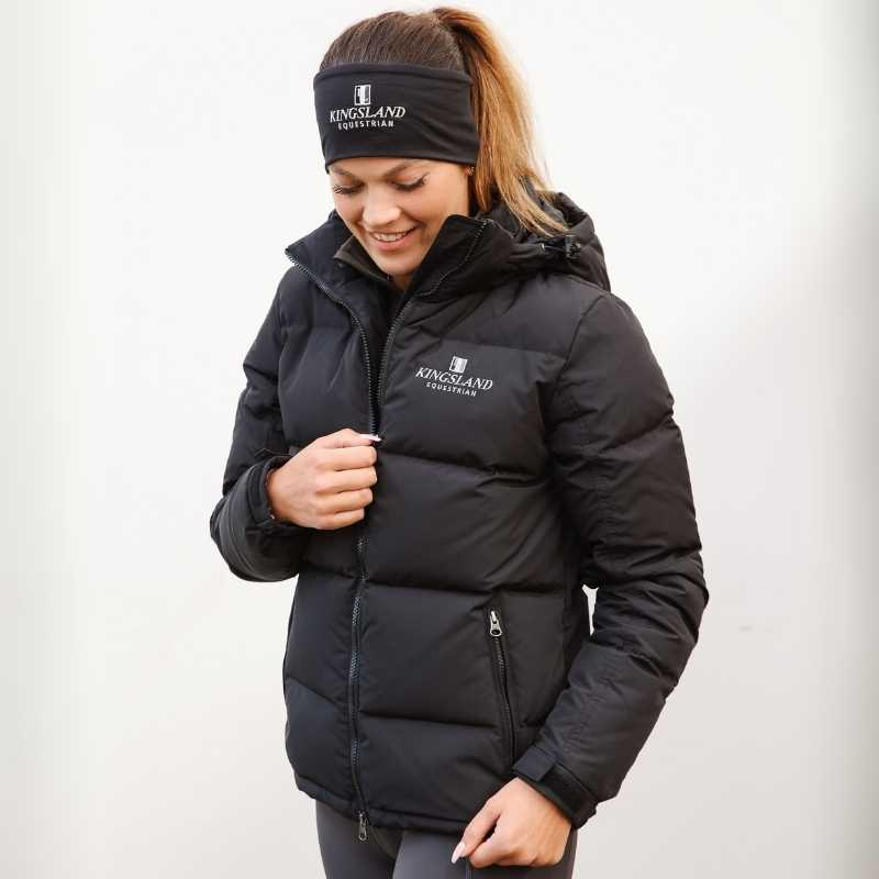 Reitjacke Classic Unisex Down Schwarz
