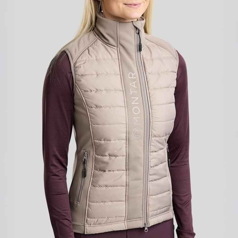 Hybridweste Emma Softshell Pearl Grey