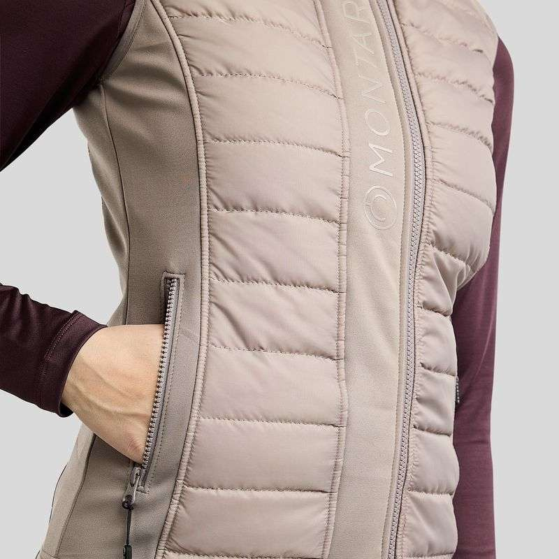Hybridweste Emma Softshell Pearl Grey