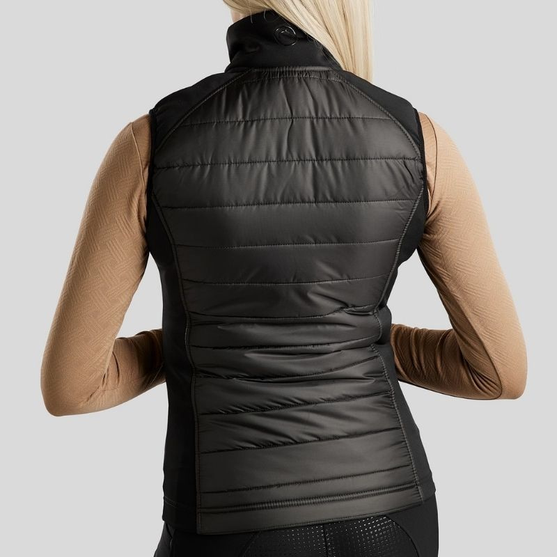 Hybridweste Emma Softshell Schwarz