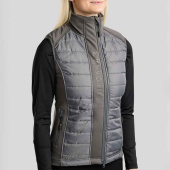Hybridweste Emma Softshell Grau Hybridweste Emma Softshell Grau