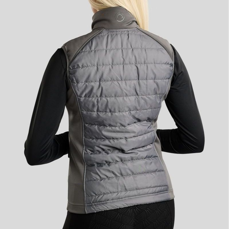Hybridweste Emma Softshell Grau