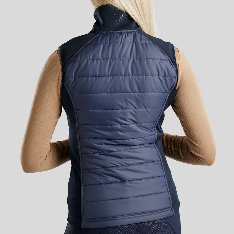 Hybridweste Emma Softshell Marineblau