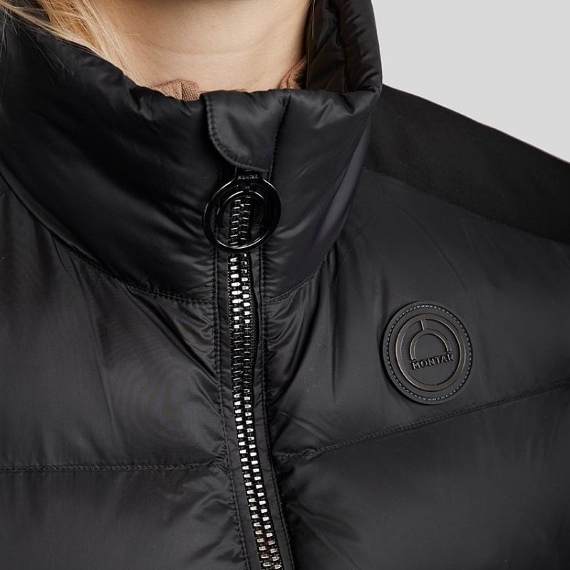 Reitweste MoAthena Refined Schwarz