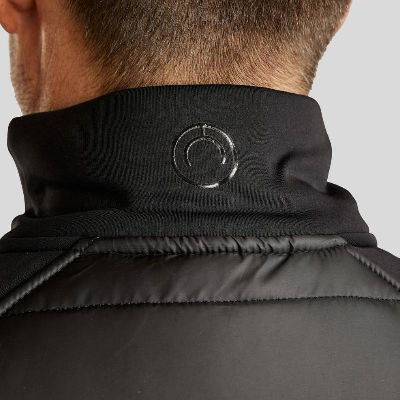 Hybridweste Herren Emanuel Softshell Schwarz