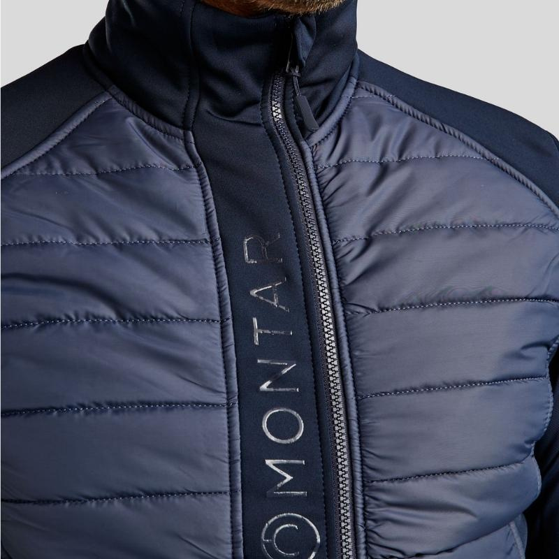 Hybridweste Herren Emanuel Softshell Marineblau