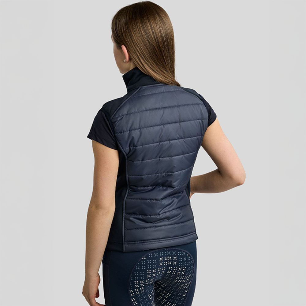 Hybridweste Kinder/Junior Emma Softshell Marineblau