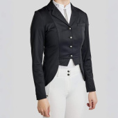 Kurzer Dressurfrack Softshell Schwarz Kurzer Dressurfrack Softshell Schwarz