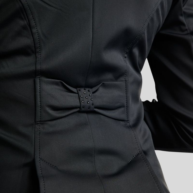 Kurzer Dressurfrack Softshell Schwarz