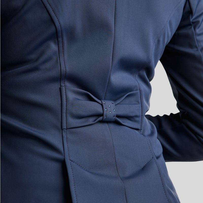 Kurzer Dressurfrack Softshell Marineblau