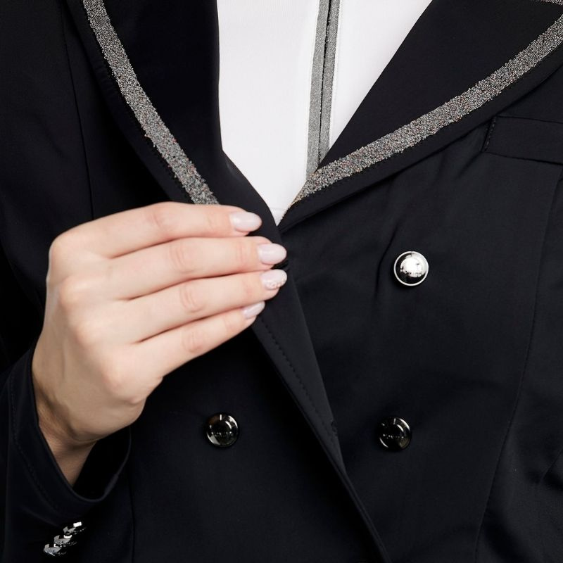 Dressurfrack Softshell Schwarz
