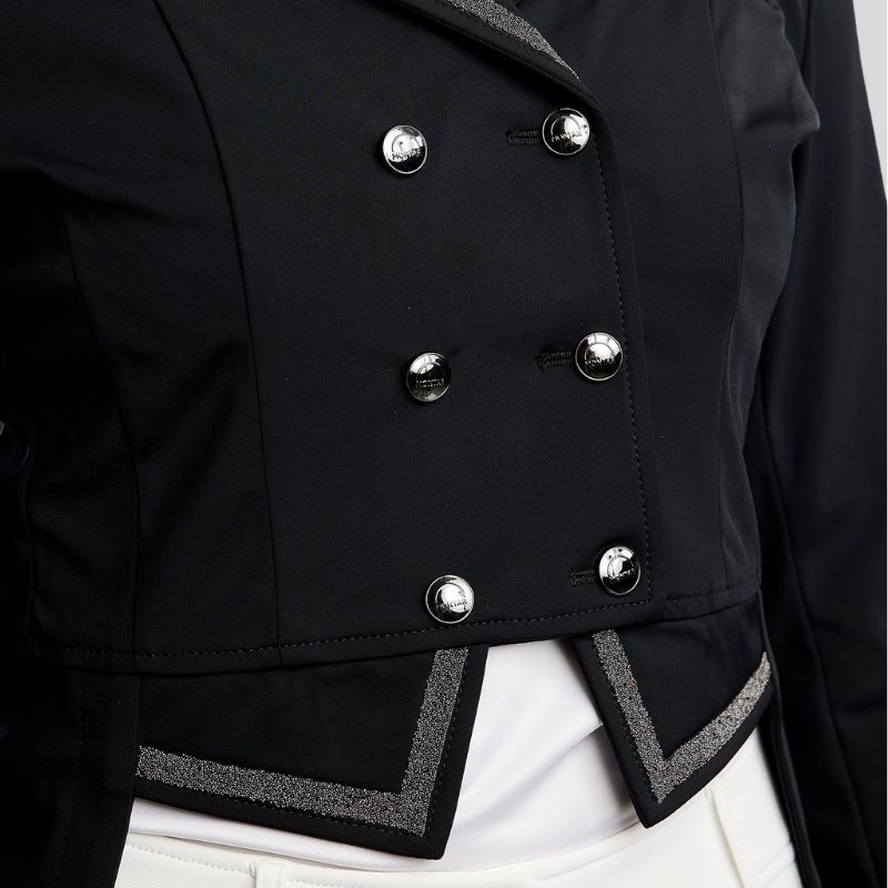 Dressurfrack Softshell Schwarz