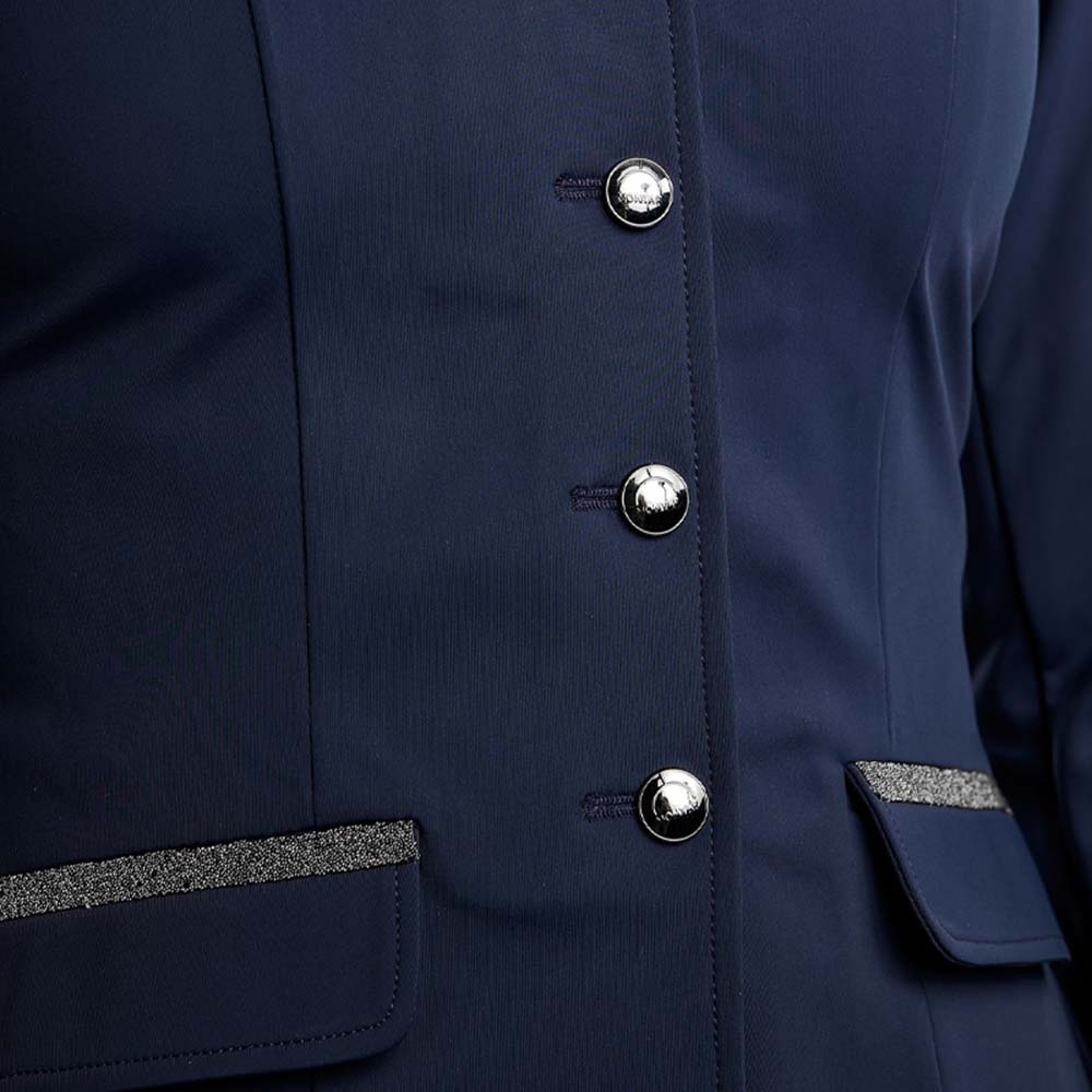 Turnierjacket MoGloria Softshell Caviar Tape Marineblau