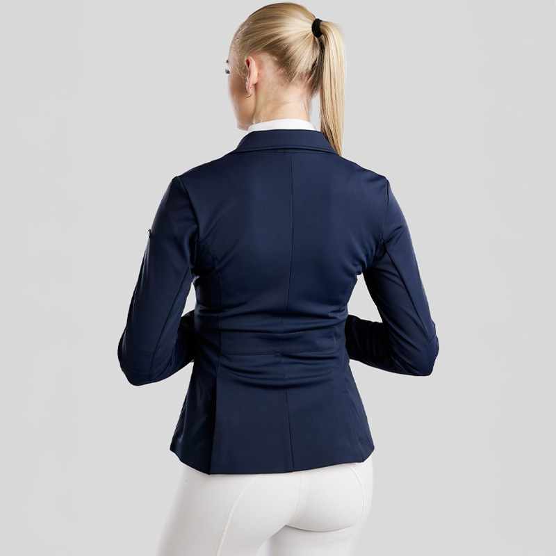 Turnierjacket MoGloria Softshell Caviar Tape Marineblau
