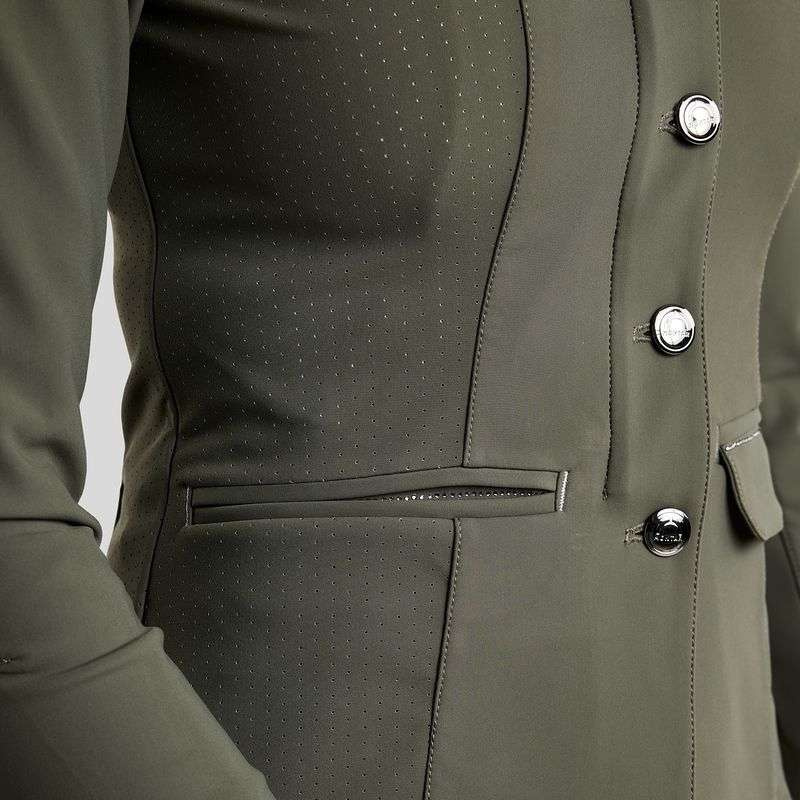 Turnierjacket MoZida Refined Lasercut Forest Green