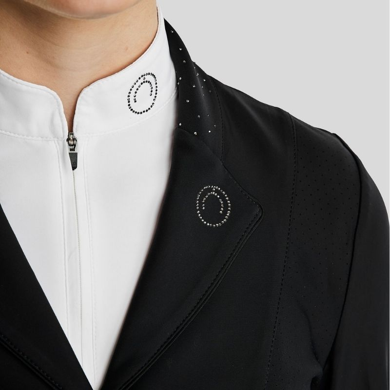 Turnierjacket MoZida Refined Lasercut Schwarz