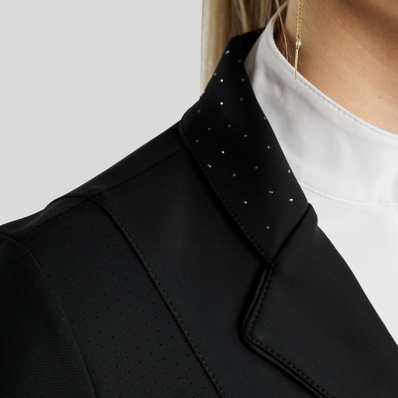 Turnierjacket MoZida Refined Lasercut Schwarz
