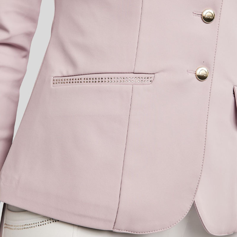 Turnierjacket MoBlair Softshell Champagne Crystals Cheeky Pink