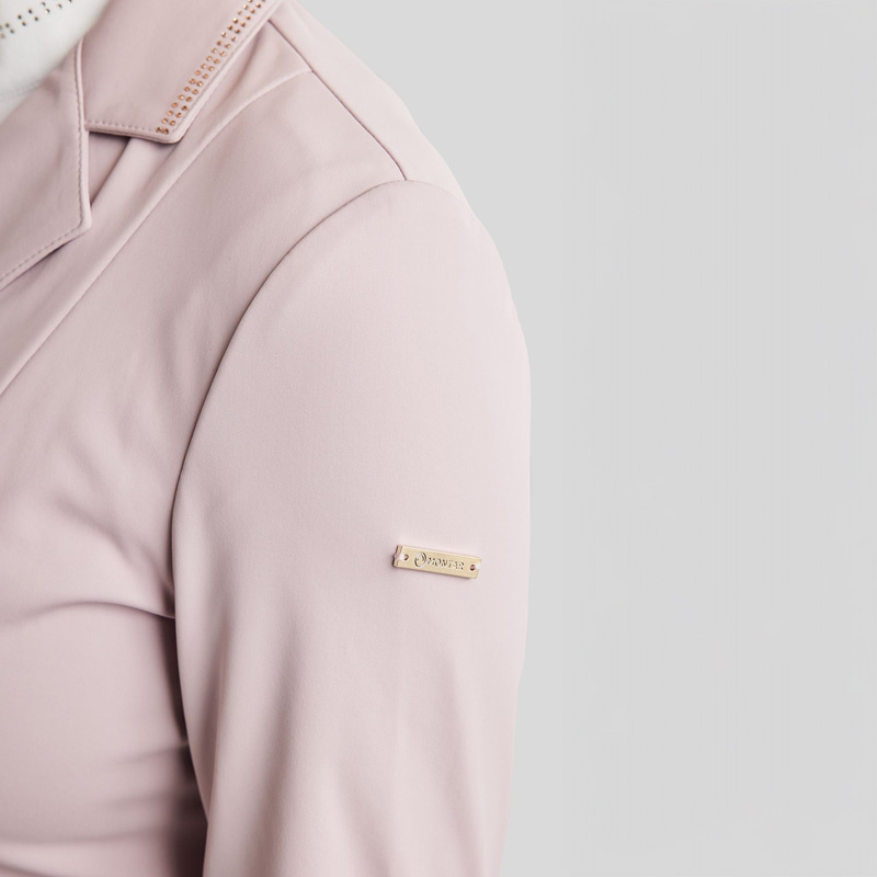 Turnierjacket MoBlair Softshell Champagne Crystals Cheeky Pink