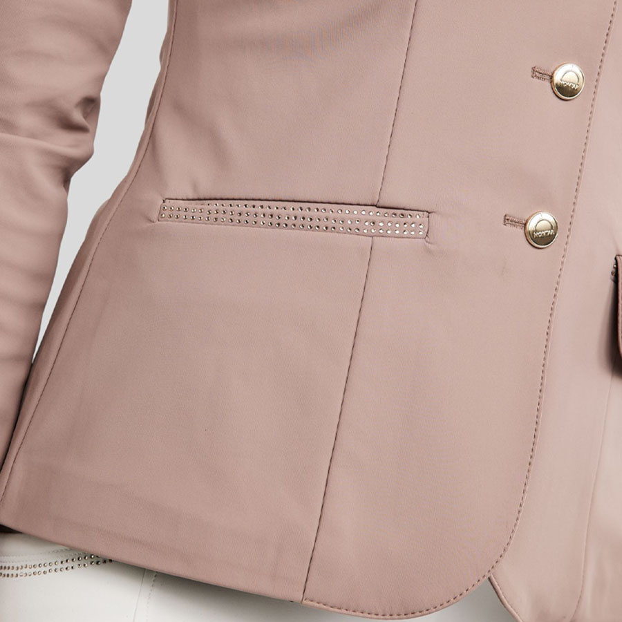 Turnierjacket MoBlair Softshell Champagne Crystals Blush