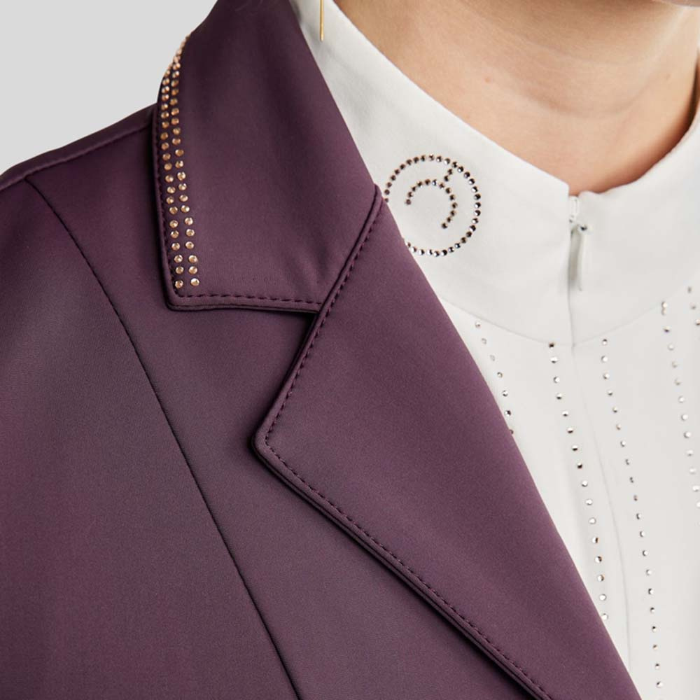 Turnierjacket MoBlair Softshell Champagne Crystals Fig