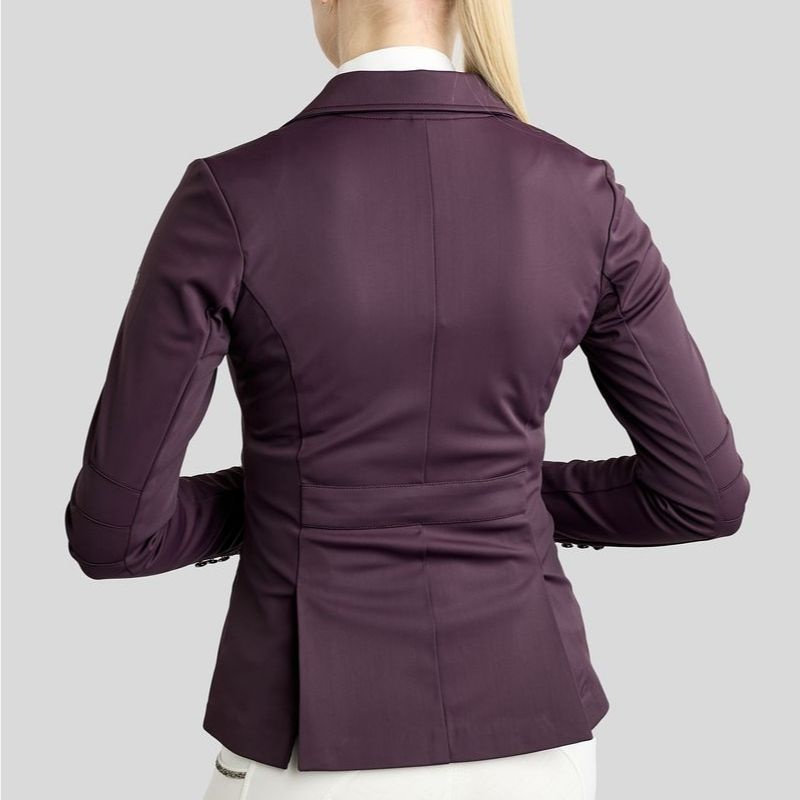 Turnierjacket MoKira Softshell Gun Metal Crystals Fig