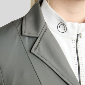 Turnierjacket MoKira Softshell Gun Metal Crystals Grau Turnierjacket MoKira Softshell Gun Metal Crystals Grau